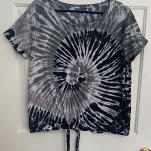 Architect Black, Gray & white Tie-Dye Short Sleeve Tee